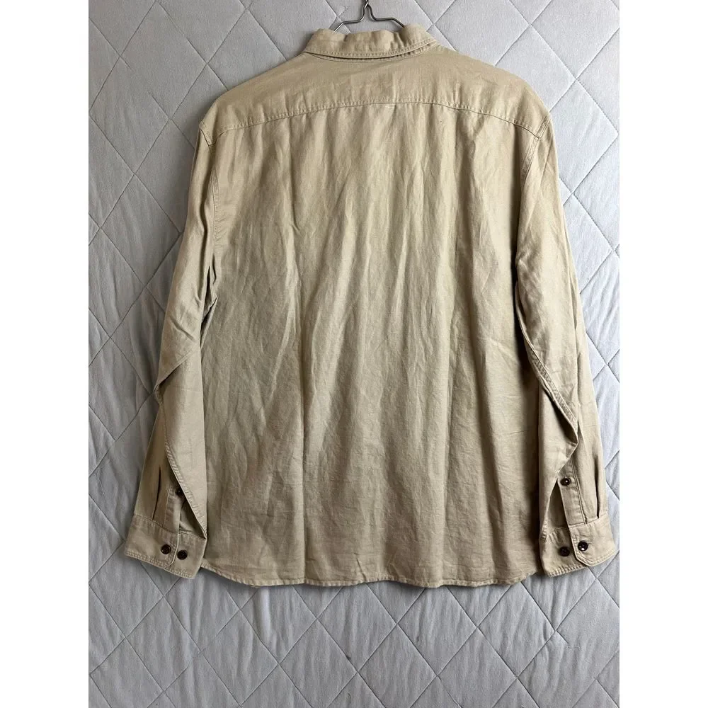 Banana‎ Republic Button Up Men's Large Long Sleeve NWT